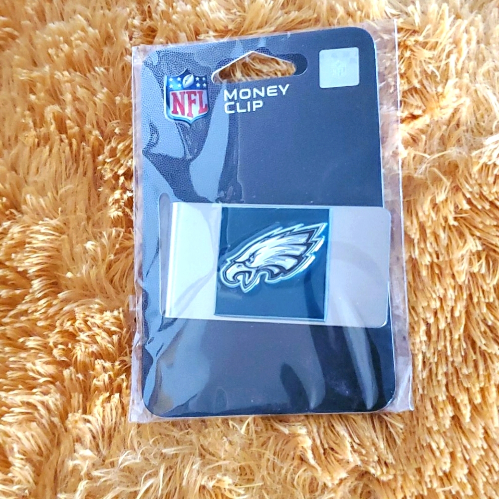 NFL Eagles money clip